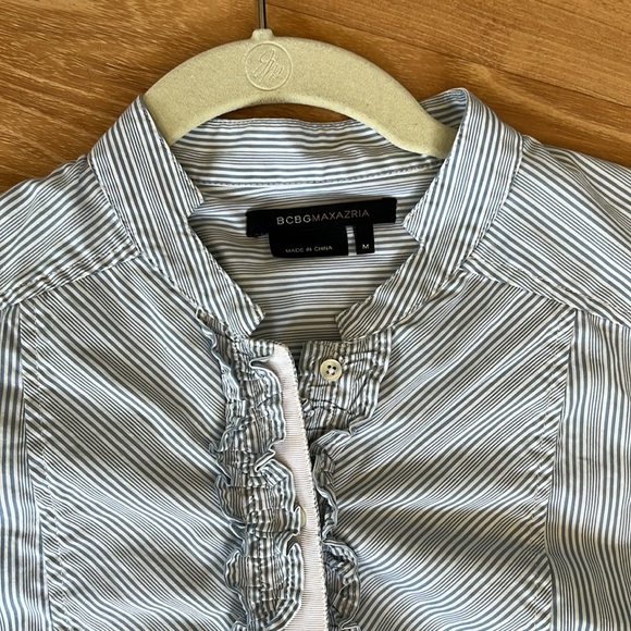 Vintage BCBGMAXAZRIA Button Down Shirt - Picture 8 of 16